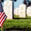 Flags for Veterans for Memorial Day